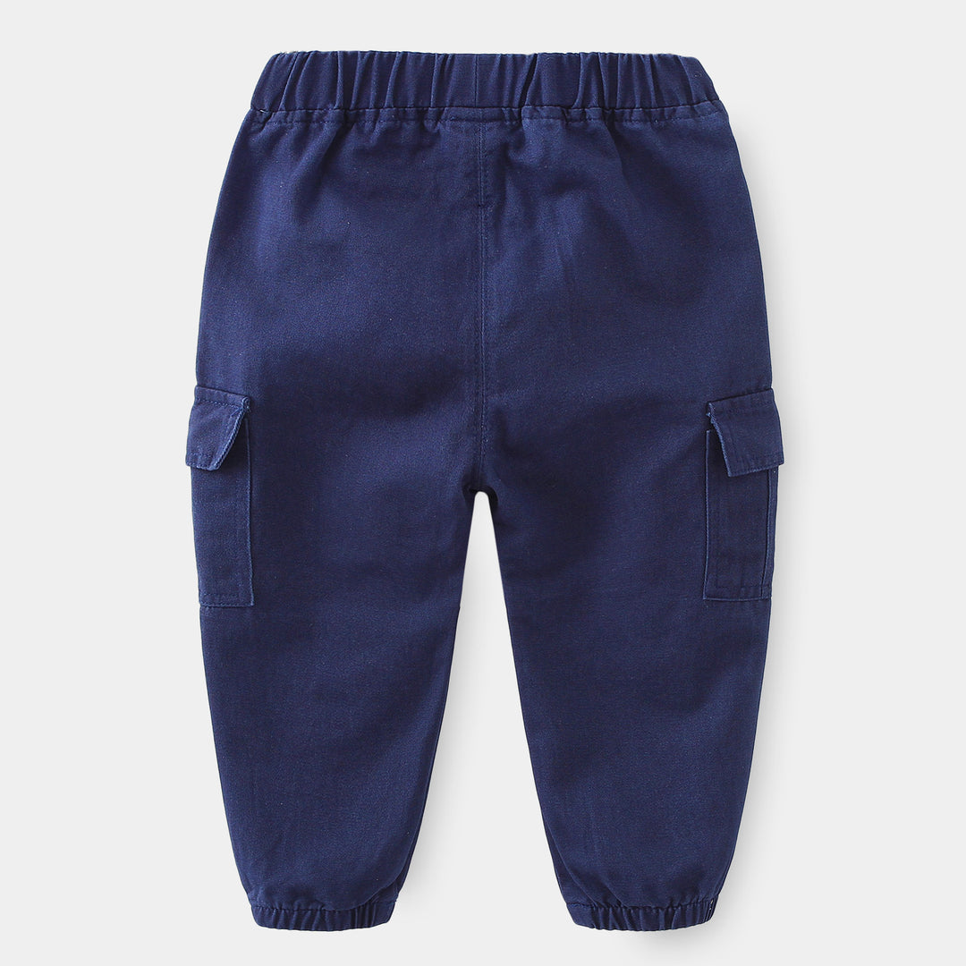 Boys' Autumn Cotton Cargo Casual Trousers Kids Long Pants Fashion Clothing