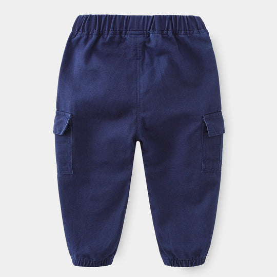 Boys' Autumn Cotton Cargo Casual Trousers Kids Long Pants Fashion Clothing