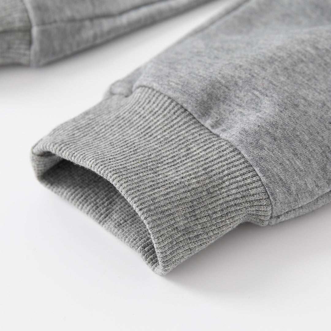 Wellkids Boys' Elastic Mid-Rise Cotton Sweatpants - Soft & Comfy Joggers